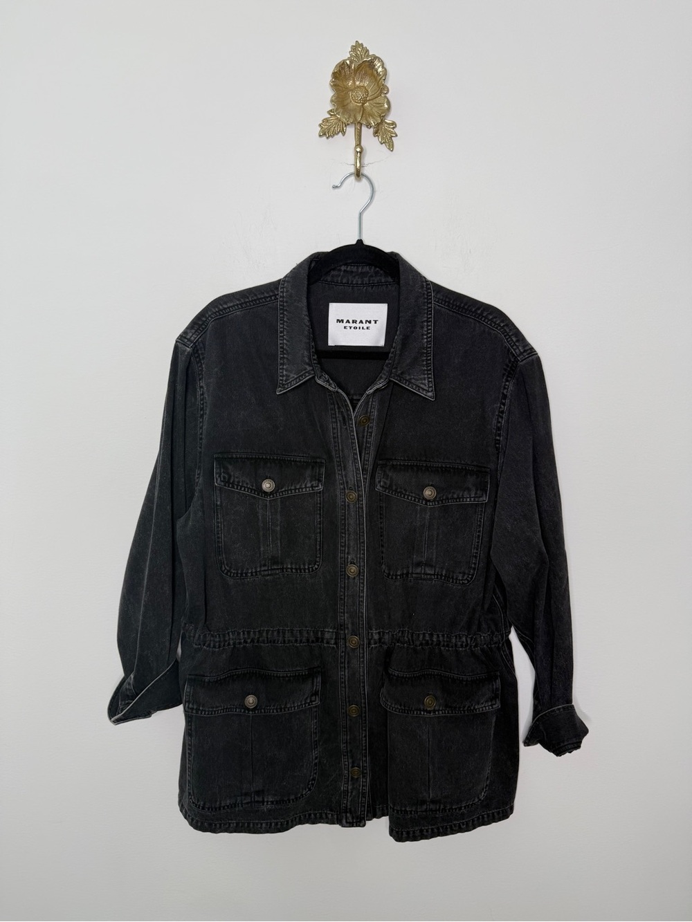 Isabel Marant Etoile Nossia Denim Jacket 42